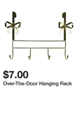 Five Below Over-The-Door Hanging Rack offer