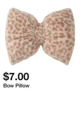 Five Below Bow Pillow offer