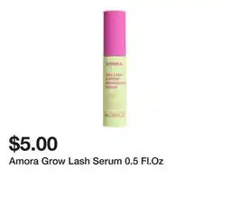 Five Below Amora Grow Lash Serum 0.5 Fl.Oz offer