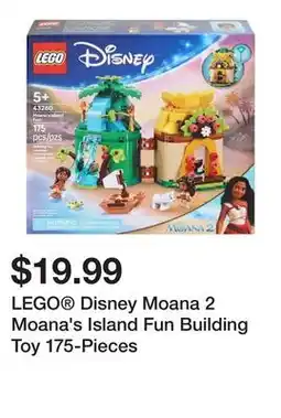 Five Below LEGO Disney Moana 2 Moana's Island Fun Building Toy 175-Pieces offer