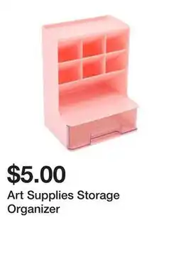 Five Below Art Supplies Storage Organizer offer