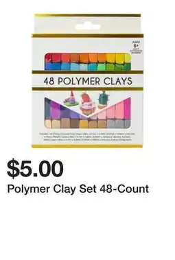 Five Below Polymer Clay Set 48-Count offer