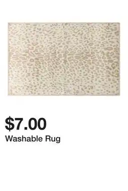 Five Below Washable Rug offer