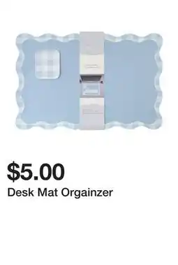 Five Below Desk Mat Orgainzer offer