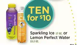 Heinen's Sparkling Ice 17 OZ. or Lemon Perfect Water 15.2 OZ offer