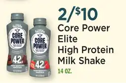 Heinen's Core Power Elite High Protein Milk Shake offer