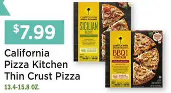 Heinen's California Pizza Kitchen Thin Crust Pizza offer