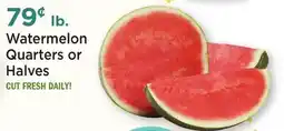 Heinen's Watermelon Quarters or Halves offer