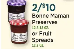 Heinen's Bonne Maman Preserves 12.6-13 OZ. or Fruit Spreads 12.7 OZ offer