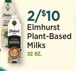 Heinen's Elmhurst Plant-Based Milks offer