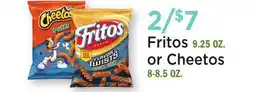 Heinen's Fritos 9.25 OZ. or Cheetos 8-8.5 OZ offer