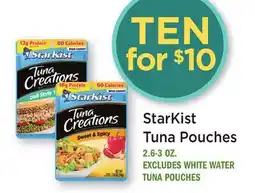 Heinen's StarKist Tuna Pouches offer