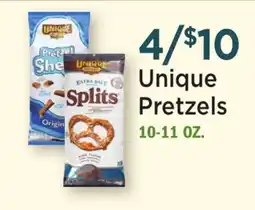 Heinen's Unique Pretzels offer