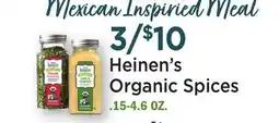 Heinen's Heinen's Organic Spices offer