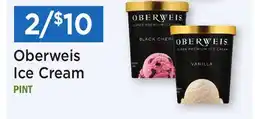 Heinen's Oberweis Ice Cream offer