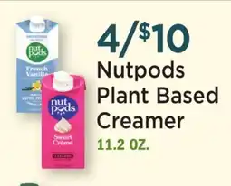 Heinen's Nutpods Plant Based Creamer offer