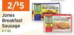 Heinen's Jones Breakfast Sausage offer