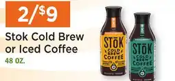 Heinen's Stok Cold Brew or Iced Coffee offer