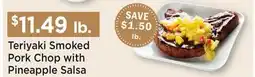 Heinen's Teriyaki Smoked Pork Chop with Pineapple Salsa offer