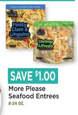 Heinen's More Please Seafood Entrees offer