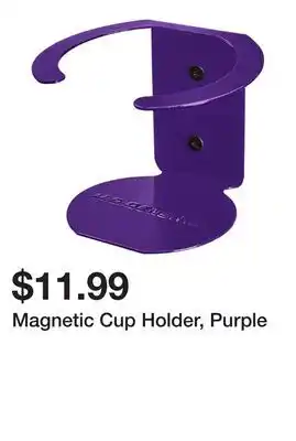 Harbor Freight Tools Magnetic Cup Holder, Purple offer