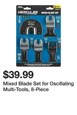Harbor Freight Tools Mixed Blade Set for Oscillating Multi-Tools, 8-Piece offer