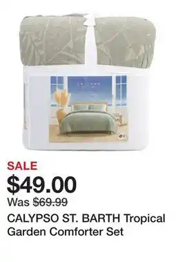 Marshalls CALYPSO ST. BARTH Tropical Garden Comforter Set offer