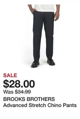Marshalls BROOKS BROTHERS Advanced Stretch Chino Pants offer