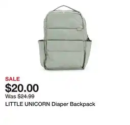 Marshalls LITTLE UNICORN Diaper Backpack offer