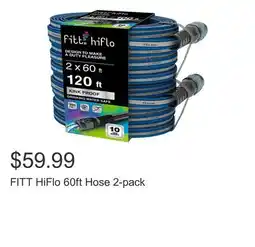 Costco FITT HiFlo 60ft Hose 2-pack offer