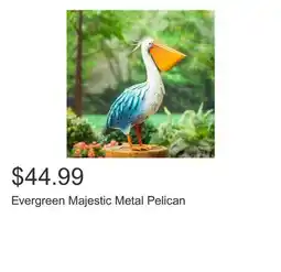 Costco Evergreen Majestic Metal Pelican offer