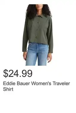Costco Eddie Bauer Women's Traveler Shirt offer