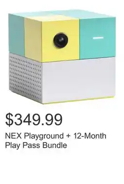 Costco NEX Playground + 12-Month Play Pass Bundle offer
