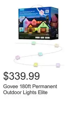 Costco Govee 180ft Permanent Outdoor Lights Elite offer