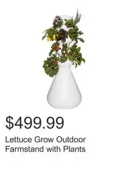 Costco Lettuce Grow Outdoor Farmstand with Plants offer