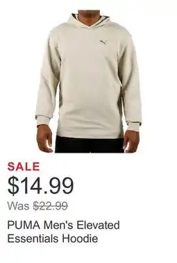 Costco PUMA Men's Elevated Essentials Hoodie offer