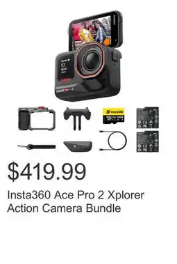 Costco Insta360 Ace Pro 2 Xplorer Action Camera Bundle offer