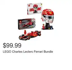 Costco LEGO Charles Leclerc Ferrari Bundle offer