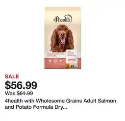 Tractor Supply Company 4health with Wholesome Grains Adult Salmon and Potato Formula Dry Dog Food offer
