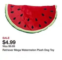 Tractor Supply Company Retriever Mega Watermelon Plush Dog Toy offer