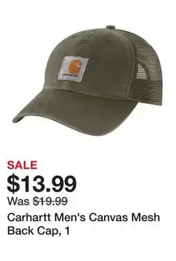 Tractor Supply Company Carhartt Men's Canvas Mesh Back Cap, 1 offer