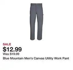Tractor Supply Company Blue Mountain Men's Canvas Utility Work Pant offer