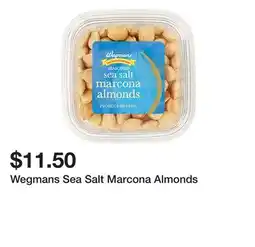 Wegmans Wegmans Sea Salt Marcona Almonds offer