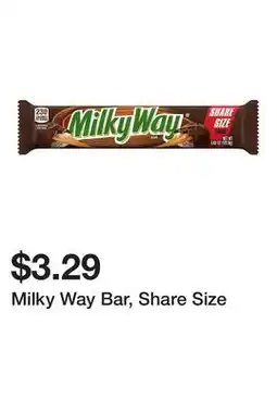 Wegmans Milky Way Bar, Share Size offer