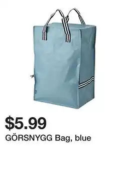 Ikea GÖRSNYGG Bag, blue offer