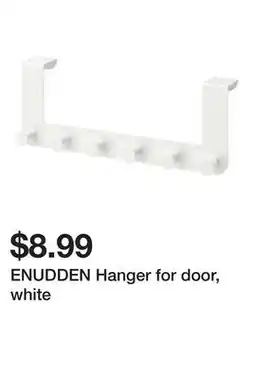 Ikea ENUDDEN Hanger for door, white offer