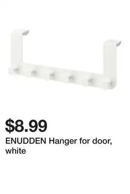 Ikea ENUDDEN Hanger for door, white offer