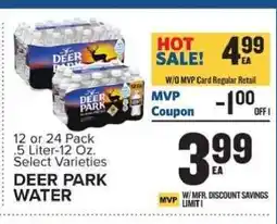 Food Lion DEER PARK WATER offer