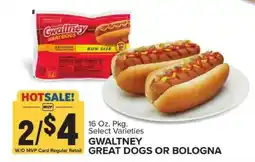 Food Lion GWALTNEY GREAT DOGS OR BOLOGNA offer