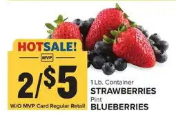 Food Lion STRAWBERRIES BLUEBERRIES offer